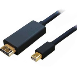 Καλώδιο Mini DP / HDMI Αρσ. 4K/2Κ 1.8m Καλώδιο Mini DP / HDMI Αρσ. 4K/2Κ 1.8m
