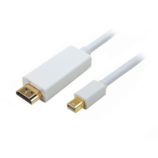 Καλώδιο Mini DP / HDMI Αρσ. 4K/2Κ 1.8m Καλώδιο Mini DP / HDMI Αρσ. 4K/2Κ 1.8m