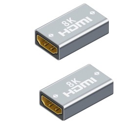 Μούφα HDMI Θηλ. / Θηλ. 8K HDTV Μούφα HDMI Θηλ. / Θηλ. 8K HDTV