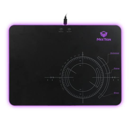 Meetion MT-P010 Φωτιζόμενο Gaming Mouse Pad Meetion MT-P010 Φωτιζόμενο Gaming Mouse Pad