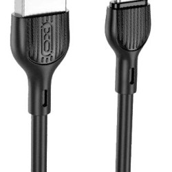 XO NB200 2.4A USB Καλώδιο Φόρτισης TypeC 2m Μαύρο XO NB200 2.4A USB Καλώδιο Φόρτισης TypeC 2m Μαύρο