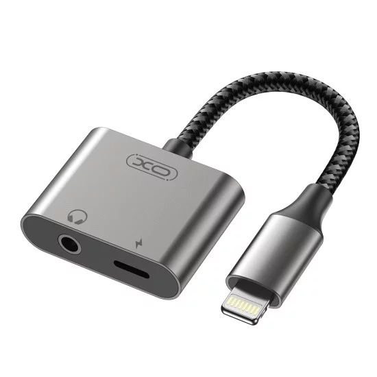 XO NB-R258B Αντάπτορας Lightning σε Lightning & 3.5mm XO NB-R258B Αντάπτορας Lightning σε Lightning & 3.5mm