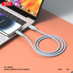 XO NB265 Μινιμαλιστικό Καλώδιο Type-C Μπλε XO NB265 Μινιμαλιστικό Καλώδιο Type-C Μπλε