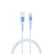XO NB280 Καλώδιο Δεδομένων Micro 1M 3A Μπλε