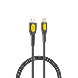 XO NB280 Καλώδιο Δεδομένων Lightning  1M 3A Μαύρο