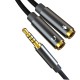 XO NBR197 2 σε 1 Μετατροπέας 3.5mm σε Ήχου+ Μικρόφωνο XO NBR197 2 σε 1 Μετατροπέας 3.5mm σε Ήχου+ Μικρόφωνο