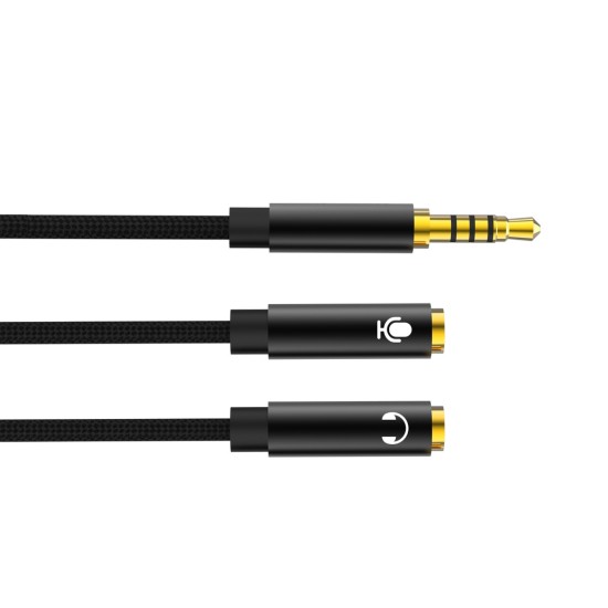 XO NBR197 2 σε 1 Μετατροπέας 3.5mm σε Ήχου+ Μικρόφωνο XO NBR197 2 σε 1 Μετατροπέας 3.5mm σε Ήχου+ Μικρόφωνο