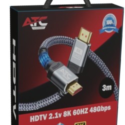 ATC HDTV 2.1V 8K 60HZ 48Gbps 3m ATC HDTV 2.1V 8K 60HZ 48Gbps 3m