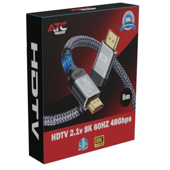 ATC HDTV 2.1V 8K 60HZ 48Gbps 5m ATC HDTV 2.1V 8K 60HZ 48Gbps 5m