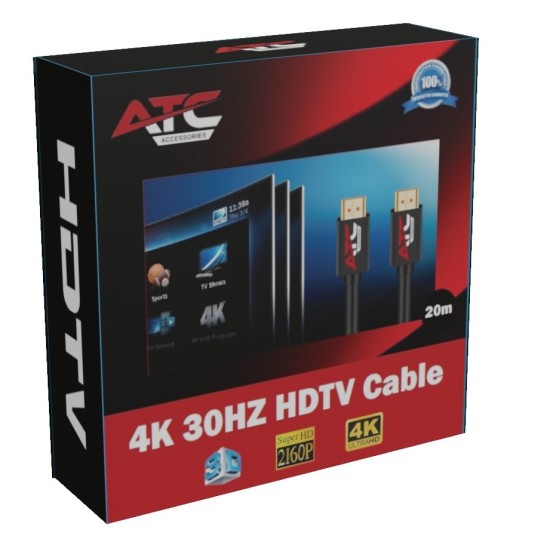 ATC Cable HDMI 2.0V Premium 20m 4K 30HZ ATC Cable HDMI 2.0V Premium 20m 4K 30HZ