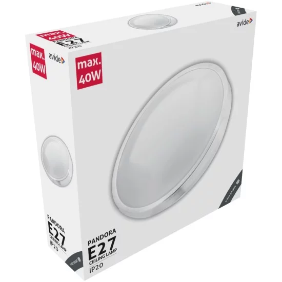 Avide LED Μοντέρνα Πλαφονιέρα Οροφής Pandora 380*110.0mm 2xE27 Avide LED Μοντέρνα Πλαφονιέρα Οροφής Pandora 380*110.0mm 2xE27