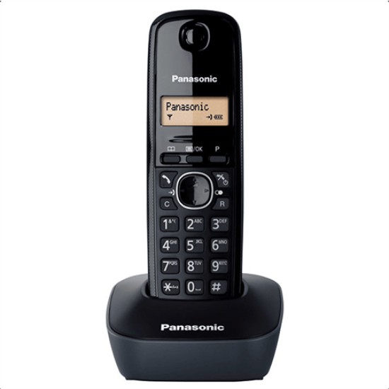 Panasonic KX-TG1611 Ασύρματο Μαύρο Panasonic KX-TG1611 Ασύρματο Μαύρο