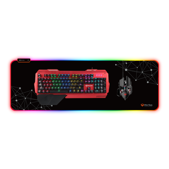 Meetion MT-PD121  Φωτιζόμενο Gaming Mouse Pad