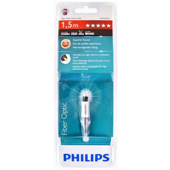 Philips SWA3302S/10 Οπτική Ίνα 1.5m Philips SWA3302S/10 Οπτική Ίνα 1.5m