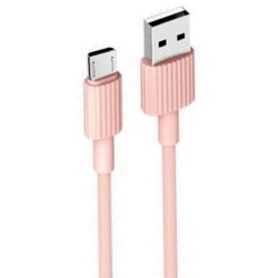 XO NB156 USB Καλώδιο Φόρτισης για Micro Ρόζ