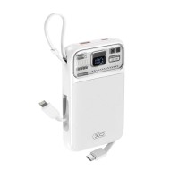 XO PR243 22.5W Powerbank Γρήγορης Φόρτισης 10000mAh Λευκό