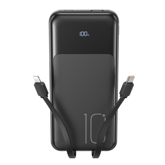 XO PR248 USB-C 20W / USB-A 22.5W Display Fast Charging Powerbank 10000mAh Μπλε