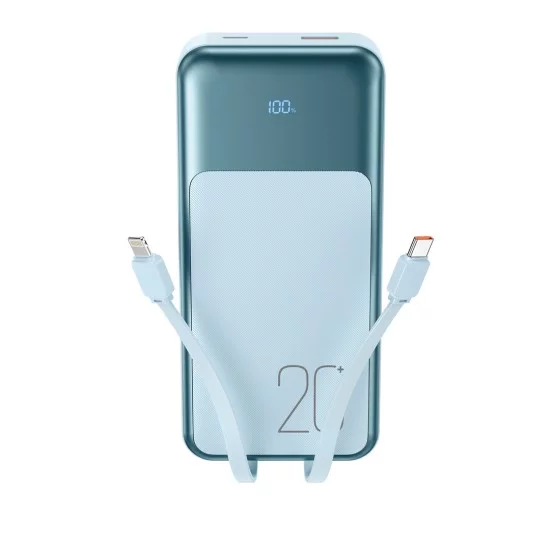 XO PR249 USB-C / USB-A Powerbank Γρήγορης Φόρτισης με Ψηφιακή Οθόνη Μπλε XO PR249 USB-C / USB-A Powerbank Γρήγορης Φόρτισης με Ψηφιακή Οθόνη Μπλε