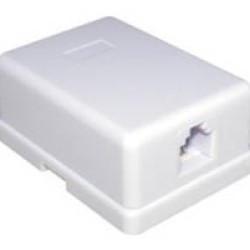 Πρίζα Τηλεφώνου Εξωτερική Αυτοκόλλητη Μονή