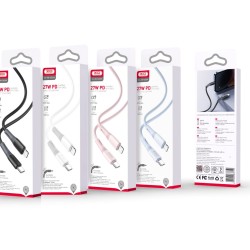 XO NB-Q226A 27W Καλώδιο Φόρτισης + Data Type-C σε Lightning 1m Μπλέ XO NB-Q226A 27W Καλώδιο Φόρτισης + Data Type-C σε Lightning 1m Μπλέ