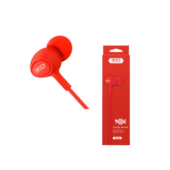 XO S6 Candy Handsfree Κόκκινο XO S6 Candy Handsfree Κόκκινο