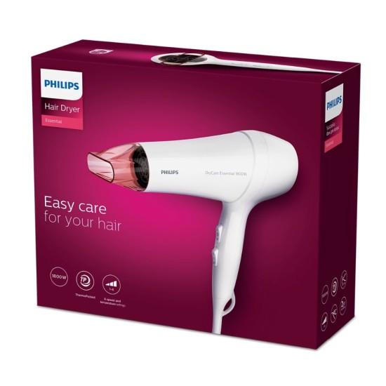 PHILIPS BHD017/40 DryCare Essential Πιστολάκι Μαλλιών