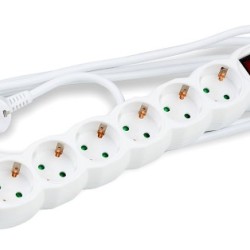 Technik Πολύπριζο 6 θέσεων 3x1,5mm 3m με Διακόπτη Technik Πολύπριζο 6 θέσεων 3x1,5mm 3m με Διακόπτη