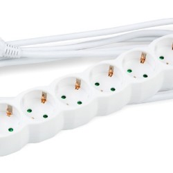 Technik Πολύπριζο 6 Θέσεων 3x1,5mm 1,5m Technik Πολύπριζο 6 Θέσεων 3x1,5mm 1,5m