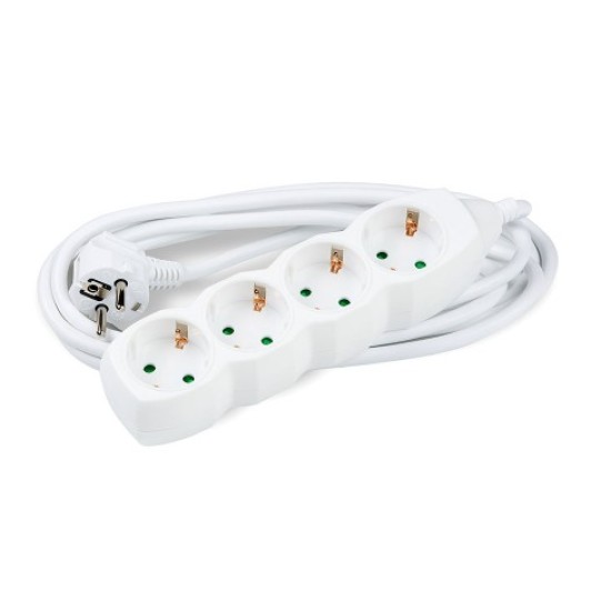 Technik Πολύπριζο 4 Θέσεων 3x1,5mm 5m Technik Πολύπριζο 4 Θέσεων 3x1,5mm 5m