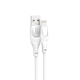 XO NB238 Καλώδιο Φόρτισης + Data Lightning L=3M Zeus Series Άσπρο XO NB238 Καλώδιο Φόρτισης + Data Lightning L=3M Zeus Series Άσπρο