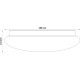 Avide LED Μοντέρνα Πλαφονιέρα Οροφής Stella (Starry) 24W 380*110.0mm Λευκό 4000K Avide LED Μοντέρνα Πλαφονιέρα Οροφής Stella (Starry) 24W 380*110.0mm Λευκό 4000K