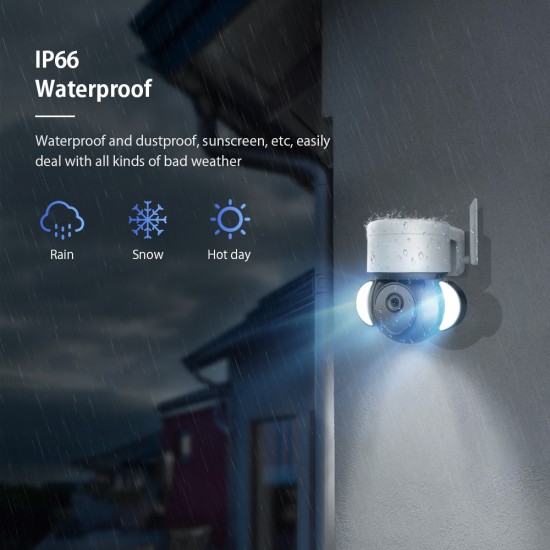 EDUP EH-3264P26 4K 8MP Smart Camera IP66 Outdoor Auto Tracking Two Way Audio Night Vision