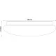 Avide LED Μοντέρνα Πλαφονιέρα Οροφής Stella (Starry) 24W 380*110.0mm Ψυχρό 6400Κ Avide LED Μοντέρνα Πλαφονιέρα Οροφής Stella (Starry) 24W 380*110.0mm Ψυχρό 6400Κ