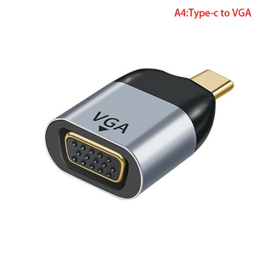 Μετατροπέας Mini Type-C to VGA Μετατροπέας Mini Type-C to VGA