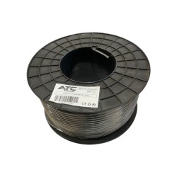 Καλώδιο ATC-721 RG6 100μ PET Μαύρο Καλώδιο ATC-721 RG6 100μ PET Μαύρο