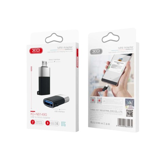 XO NB149-G Αντάπτορας USB 2.0 σε Micro