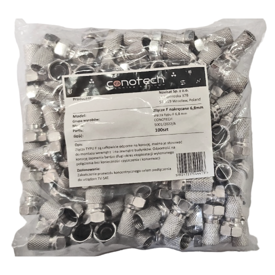 Φίς F Big Nut 6.8MM Φίς F Big Nut 6.8MM