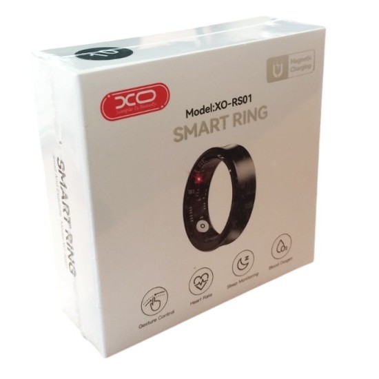 XO RS01 Smart Δαχτυλίδι Μέγεθος 10 Μαύρο XO RS01 Smart Δαχτυλίδι Μέγεθος 10 Μαύρο