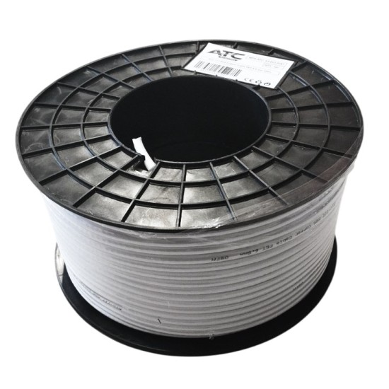 ATC-777 RG6 Καλώδιο Χαλκού 6.8 mm 100m ATC-777 RG6 Καλώδιο Χαλκού 6.8 mm 100m