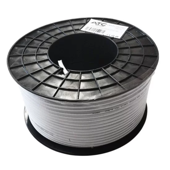 ATC-777 RG6 Καλώδιο Χαλκού 6.8 mm 100m ATC-777 RG6 Καλώδιο Χαλκού 6.8 mm 100m