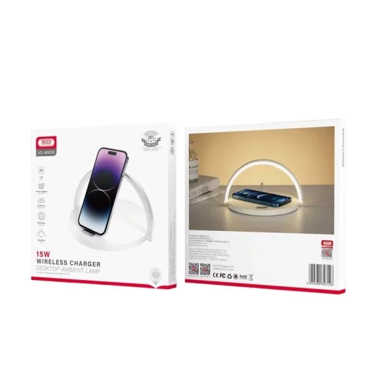 XO WX030 Βάση Φόρτισης Κινητού Τηλεφώνου με Φωτισμό 15W