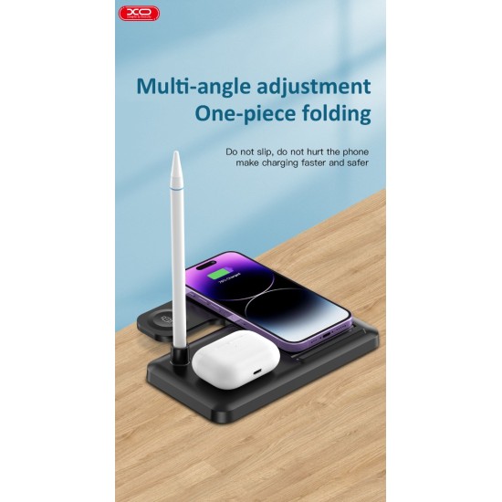 WX033 4 in 1 15w wireless charger