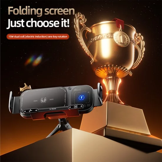 XO WX042 Βάση Κινητού Αυτοκινήτου με Ασύρματη Φόρτιση 15W