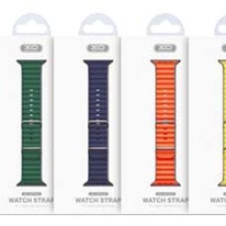 XO BT02A Marine Λουράκι Ρολογιού Σιλικόνης Universal Μαύρο 38/40/41mm