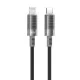 XO NB-Q282A Καλώδιο Σιλικόνης Type-c σε Lightning 30W Μαύρο XO NB-Q282A Καλώδιο Σιλικόνης Type-c σε Lightning 30W Μαύρο