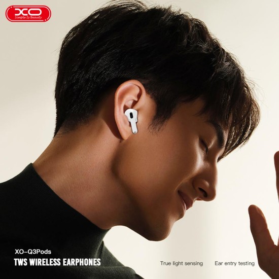 XO Q3Pods Bluetooth Ακουστικά (3ης γενιάς με Αισθητήρα Αυτιού Και Λειτουργία Ασύρματης Φόρτισης) XO Q3Pods Bluetooth Ακουστικά (3ης γενιάς με Αισθητήρα Αυτιού Και Λειτουργία Ασύρματης Φόρτισης)