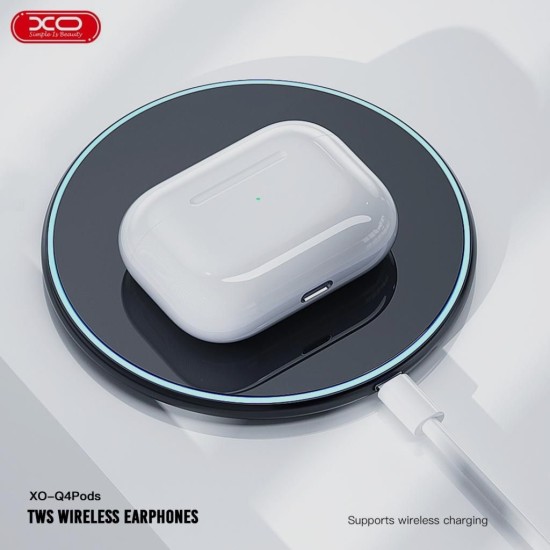 XO Q4 Pods Bluetooth headset (4ης Γενιάς με Αισθητήρα Αυτιού Και Λειτουργία Ασύρματης Φόρτισης) XO Q4 Pods Bluetooth headset (4ης Γενιάς με Αισθητήρα Αυτιού Και Λειτουργία Ασύρματης Φόρτισης)
