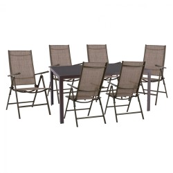 ΣΕΤ 3 ΓΛΑΣΤΡΕΣ ΜΕ TEAK ΒΑΣΕΙΣ TANTI HM4685 FIBER CEMENT ΣΕ 3 ΧΡΩΜΑΤΑ