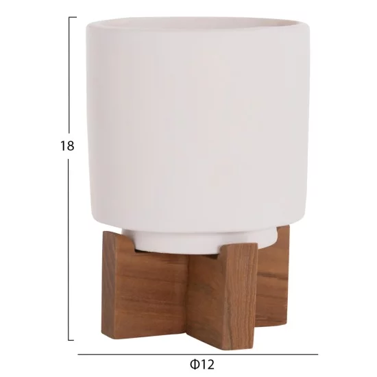 ΤΡΑΠΕΖΑΚΙ ΑΛΟΥΜΙΝΙΟΥ DEVIOUS SM6440.01 ΑΝΘΡΑΚΙ--ΓΚΡΙ SINTERED STONE TOP Φ45x41Υεκ.