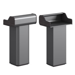 ΑΝΑΛΟΓΙΟ ΟΜΙΛΗΤΗ SPEEKER HM2151 ΜΕΛΑΜΙΝΗ ΣΕ ΓΚΡΙ 60x40x108Υεκ